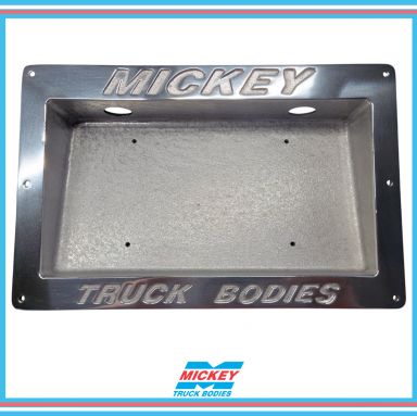 Canteen License Plate Holder Cast